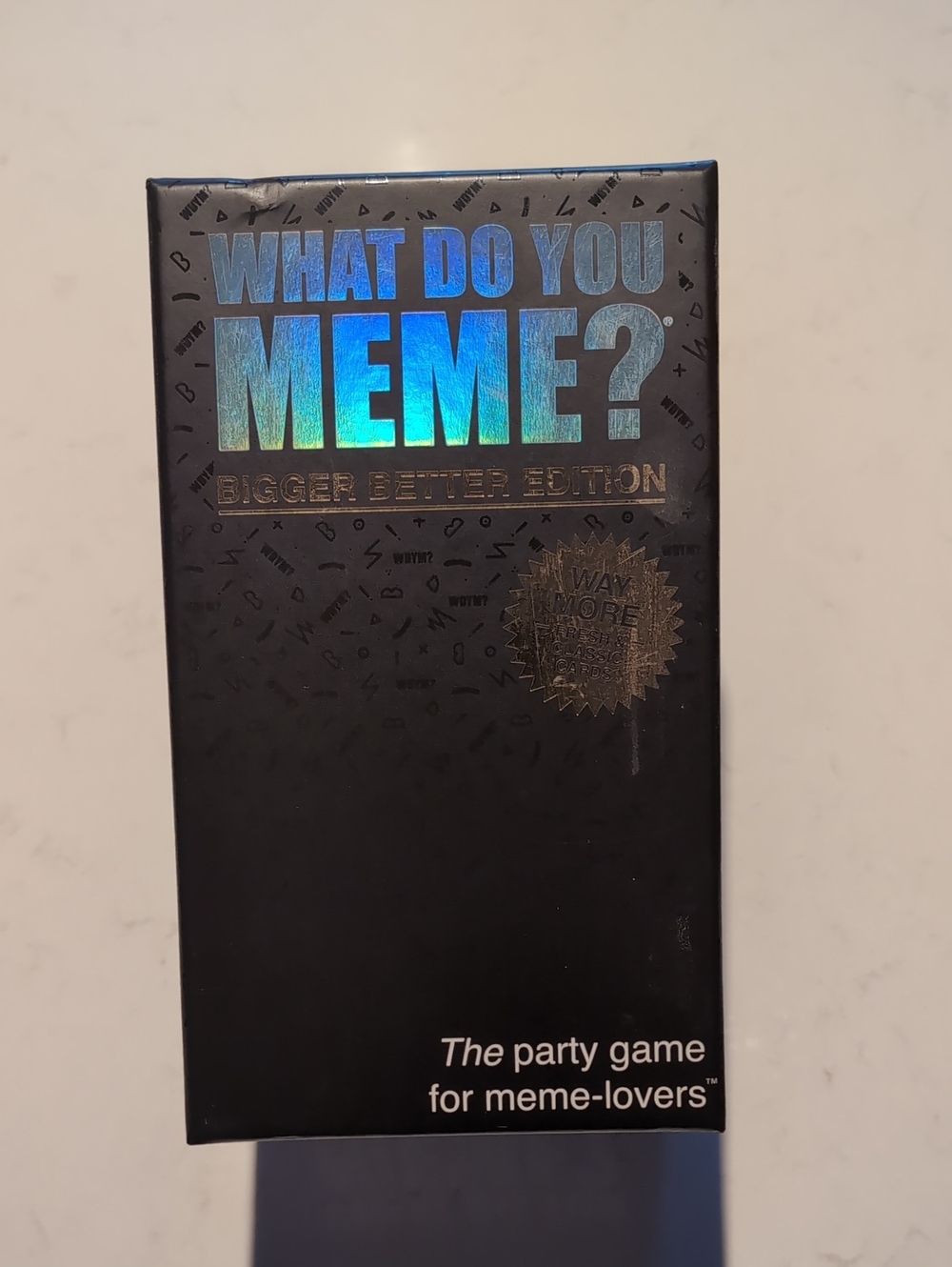Bigger Better Edition – Black Party Card Game